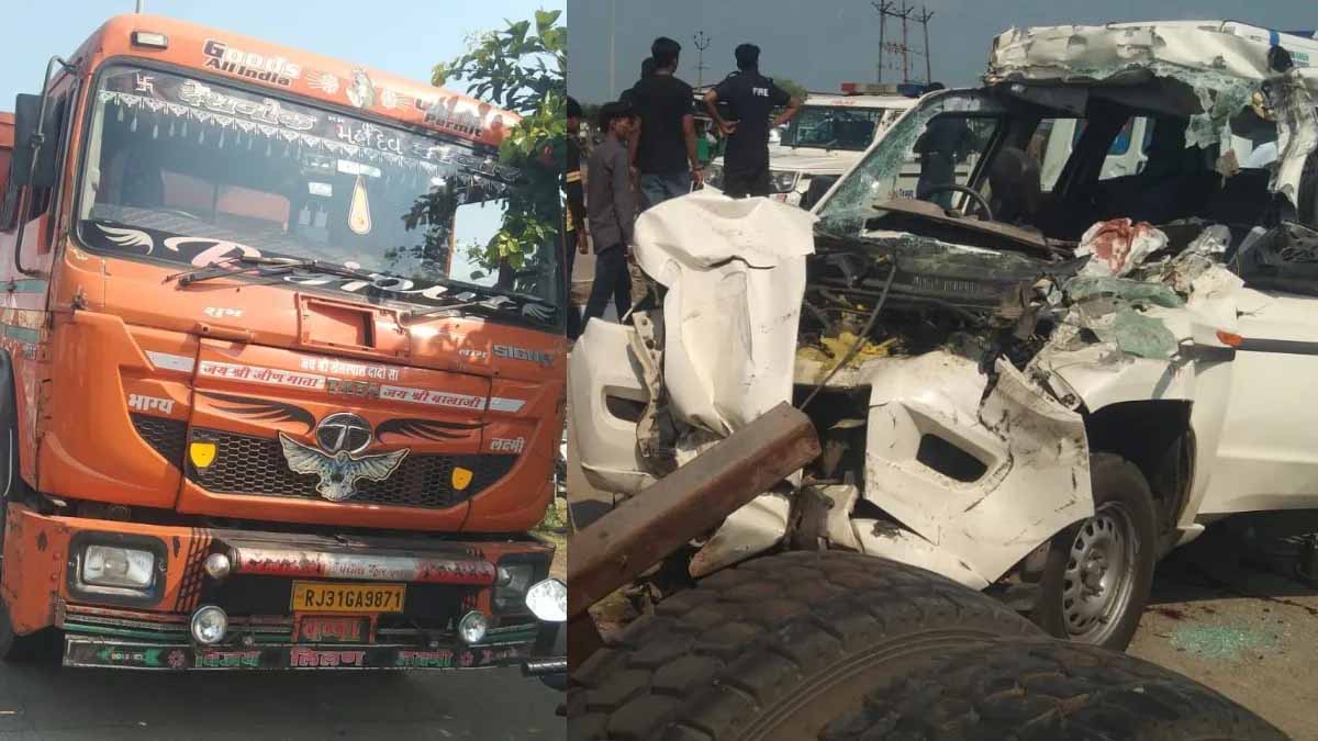 ભાવનગર-અલંગ હાઈવે પર ભીષણ અકસ્માત: SUV અને ટ્રેલર વચ્ચેના સર્જાયેલા અકસ્માતમાં 7 લોકોના મોત